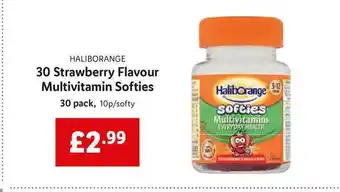 Lidl Haliborange 30 Strawberry Flavour Multivitamin Softies offer