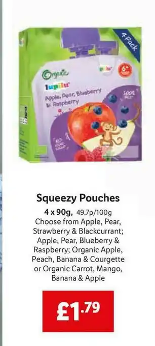 Lidl Squeezy Pouches offer