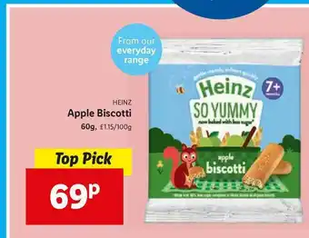 Lidl Heinz Apple Biscotti offer