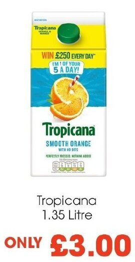 Centra Tropicana 1.35 Litre offer