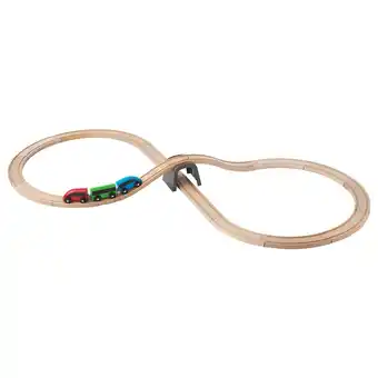 Lillabo 20-piece basic train set, multicolour