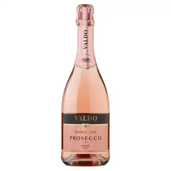 Sainsbury's Valdo marca oro prosecco rose brut 750ml offer
