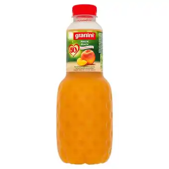Sainsbury's Granini peach flavoured juice 1l (sugar levy applied) offer