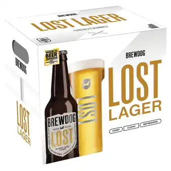 Sainsbury's Brewdog lost lager x12 330ml offer