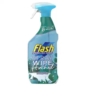 Sainsbury's Flash spray wipe done country garden cleaning spray 800ml offer