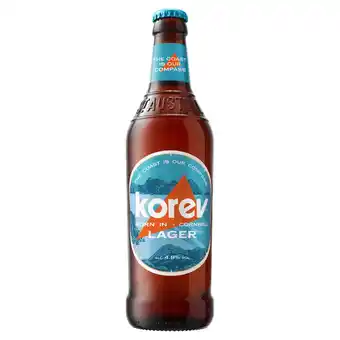 Sainsbury's St austell korev cornish lager 500ml offer