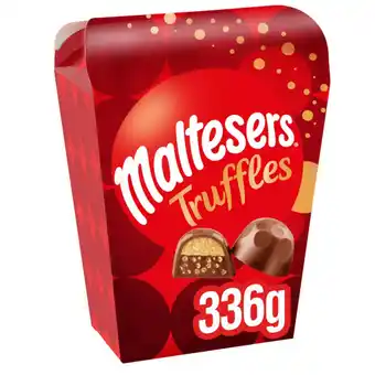 Sainsbury's Maltesers truffles milk chocolate gift box of chocolates 336g offer