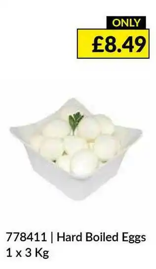 Hard Boiled Eggs