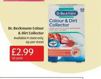 Aldi Dr. Beckmann Colour & Dirt Collector offer