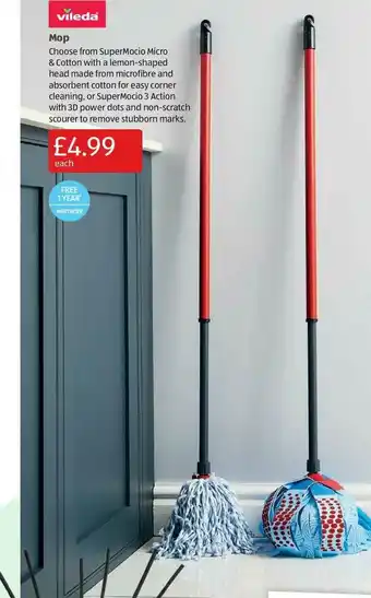 Aldi Vileda Mop offer