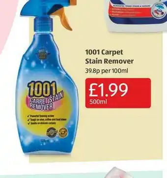 Aldi 1001 Carpet Stain Remover offer