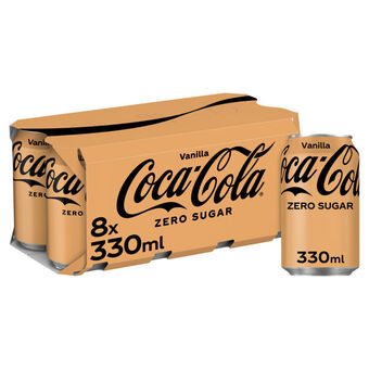 Asda Coca-cola zero sugar vanilla cans offer