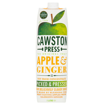 Asda Cawston press original recipes apple & ginger offer