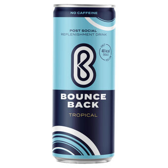 Asda Bounce back post social replenishment drink tropical 250ml offer