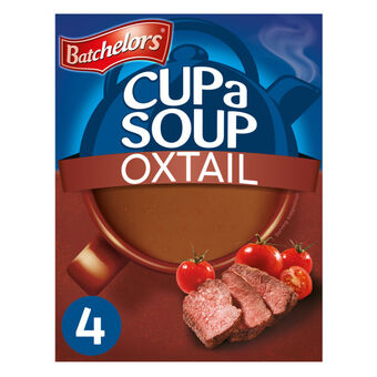 Asda Batchelors cup a soup oxtail soup 4 instant soup sachets offer
