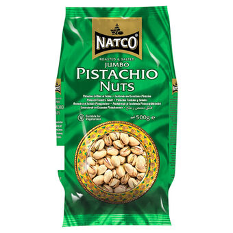 Asda Natco roasted & salted jumbo pistachio nuts offer