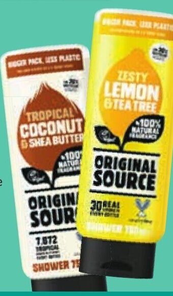 Lidl ORIGINAL SOURCE Shower Gel 750ml offer
