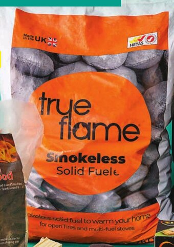 Lidl TRUE FLAME Smokeless Briquette Solid Fuel 10kg offer