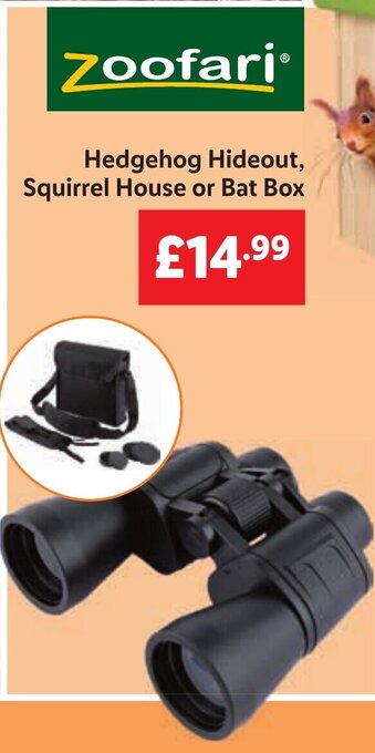 Lidl Hedgehog Hideout, Squirrel House or Bat Box offer