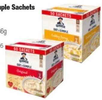 Costco Quaker Oat So Simple Sachets offer