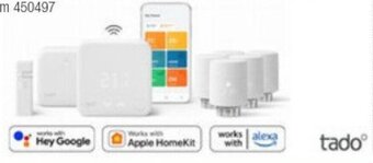 Costco tado Starter Kit - Wireless Smart Thermostat V3+ with 5 x Smart Radiator Thermostats offer