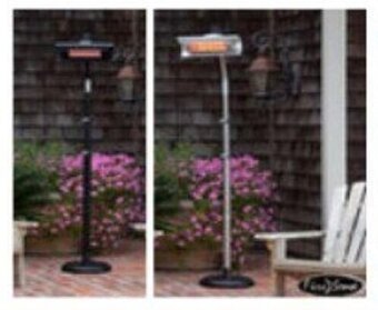 Costco FireSense Steel 2.3m (93") Telescoping Offset Pole Mounted Infrared Patio Heater offer