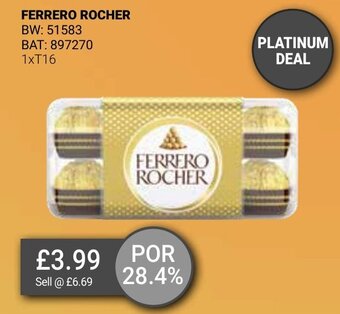 Bestway FERRERO ROCHER offer