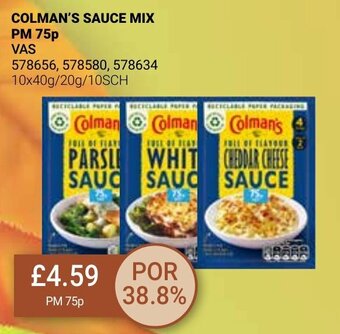 Bestway COLMAN'S SAUCE MIX offer