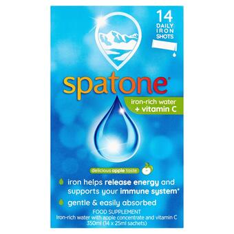 Sainsbury's Spatone liquid iron supplement with vitamin c (14x25ml) 350ml offer