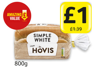 Londis Hovis simple white offer