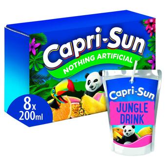 Sainsbury's Capri-sun jungle 8x200ml offer