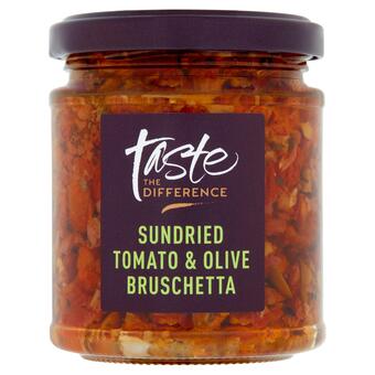 Sainsbury's Sainsbury's sundried tomato & olive bruschetta, taste the difference 170g offer