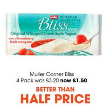 Centra Muller Corner Bliss 4 Pack offer