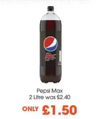 Centra Pepsi Max 2L offer