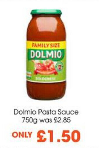 Centra Dolmio Pasta Sauce 750g offer