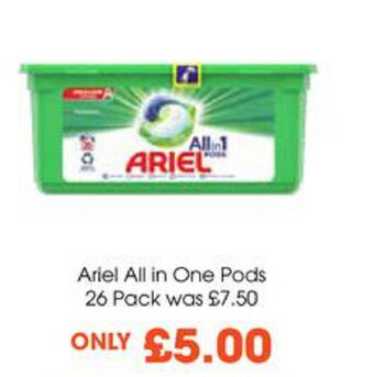 Centra Ariel All in One Pods 26 Pack offer