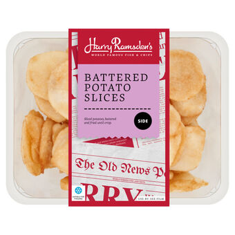 Asda Harry ramsden's battered potato slices 600g offer