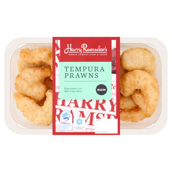 Asda Harry ramsden's tempura prawns 250g offer