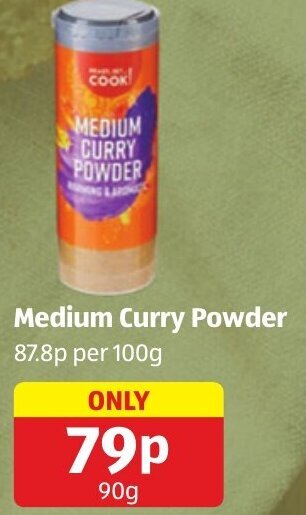 Aldi Medium Curry Powder offer