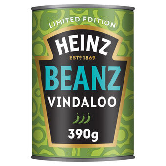 Asda Heinz limited edition beanz vindaloo 390g offer