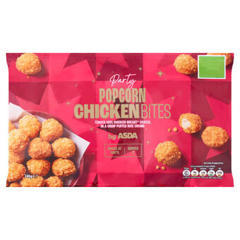Asda Asda party popcorn chicken bites 240g offer