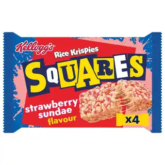 Morrisons Kellogg's rice krispies squares strawberry sundae offer