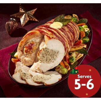 Morrisons (cp) morrisons roast in the bag turkey crown with bacon offer