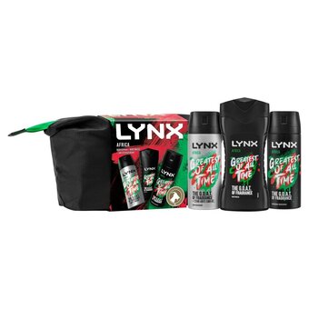 Morrisons Lynx africa washbag gift set offer