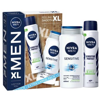 Morrisons Nivea men feeling smooth xl giftpack offer