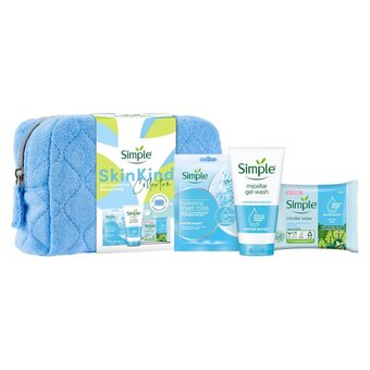 Morrisons Simple skin hydrating beauty bag gift set offer