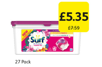 Londis Surf tropical lilly capsules offer