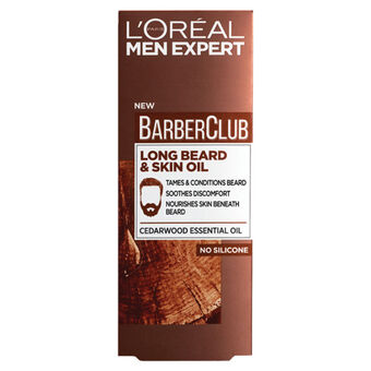 Asda L'oreal men expert barber club long beard skin oil offer