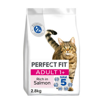 Asda Perfect fit advanced nutrition adult dry cat food salmon 2.8kg offer