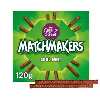 Tesco Quality street matchmakers cool mint chocolate box 120g offer